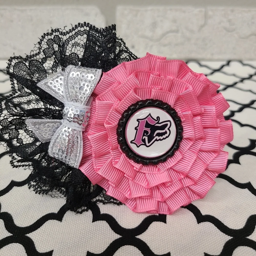Bundle of 6 FOX Racing Headbands Black Pink Green
